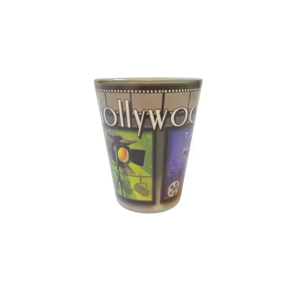 Vintage Hollywood CA Shot Glass
